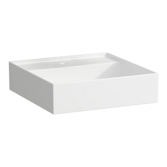 Praustuvas Laufen KARTELL 460x460x120 mm, be angos maišytuvui, be perlajos 